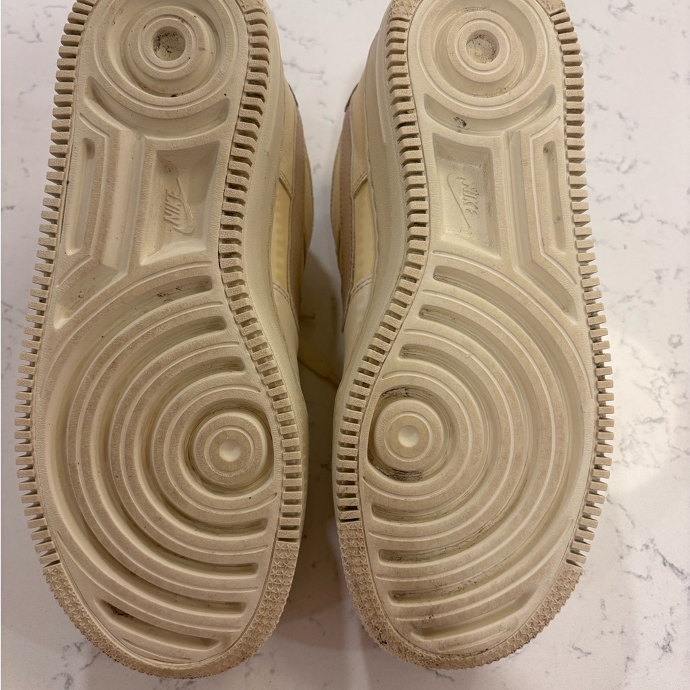 Nike Air Force 1 Shadow Women’s Sneakers – Cream / Neutral – Size 8.5 - Picture 10 of 15
